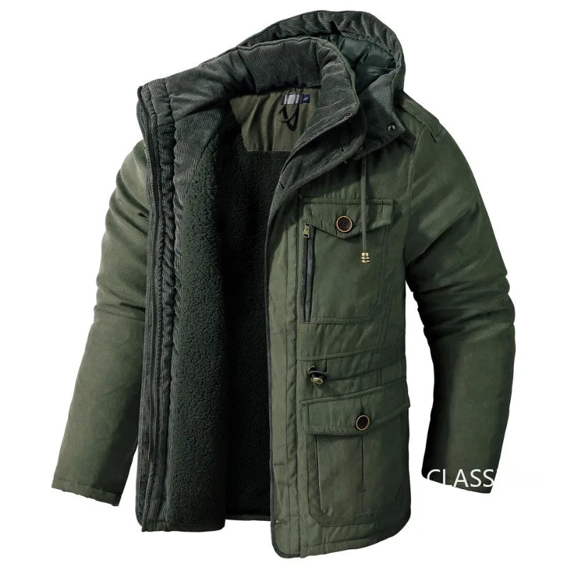 Nordik Heat - Veste d'hiver chaude pour hommes