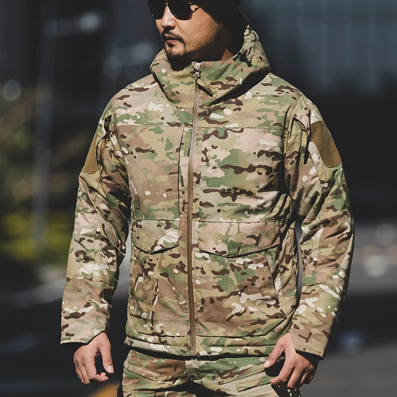 Ranger - Veste miliaire polaire épaisse Homme
