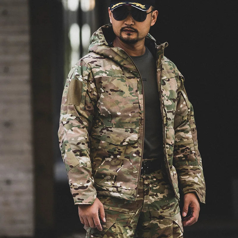 Ranger - Veste miliaire polaire épaisse Homme