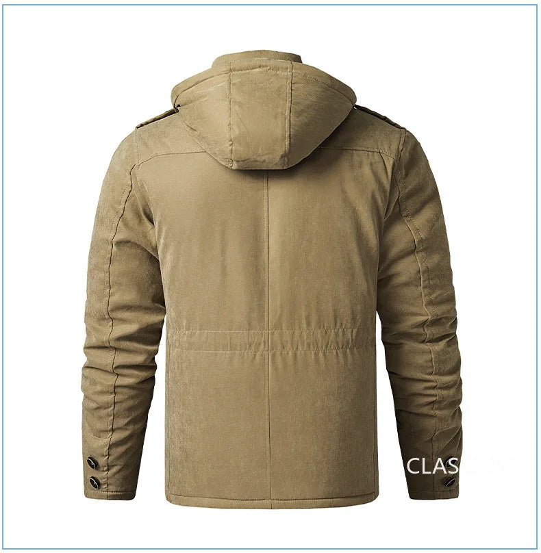 Nordik Heat - Veste d'hiver chaude pour hommes