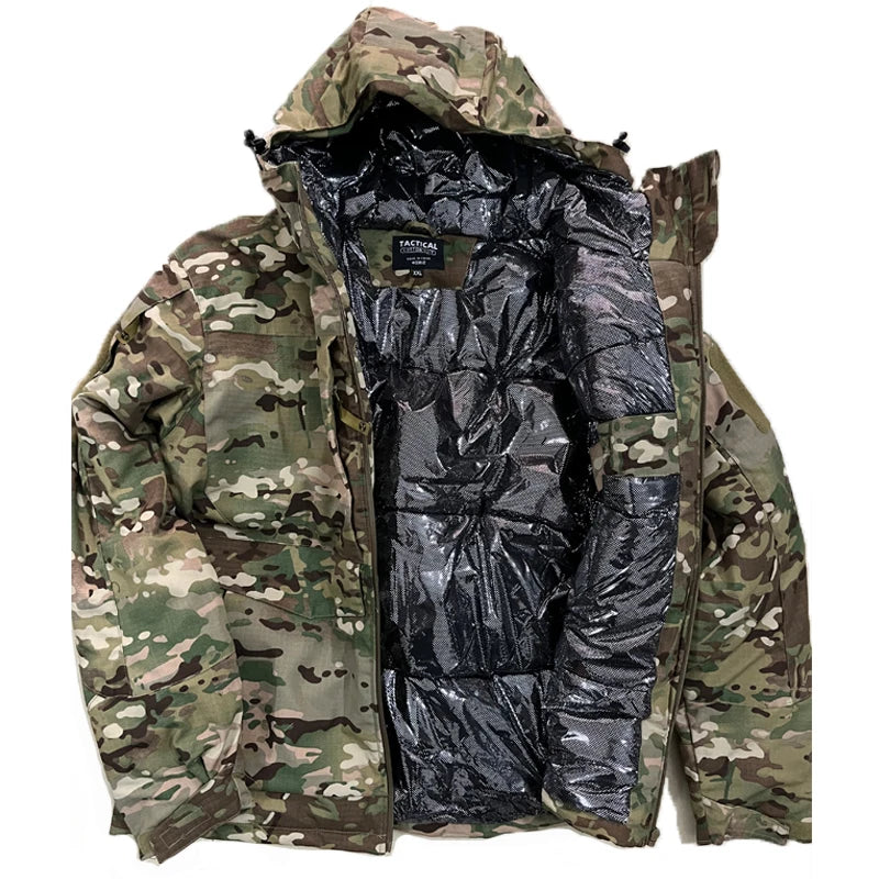 Ranger - Veste miliaire polaire épaisse Homme