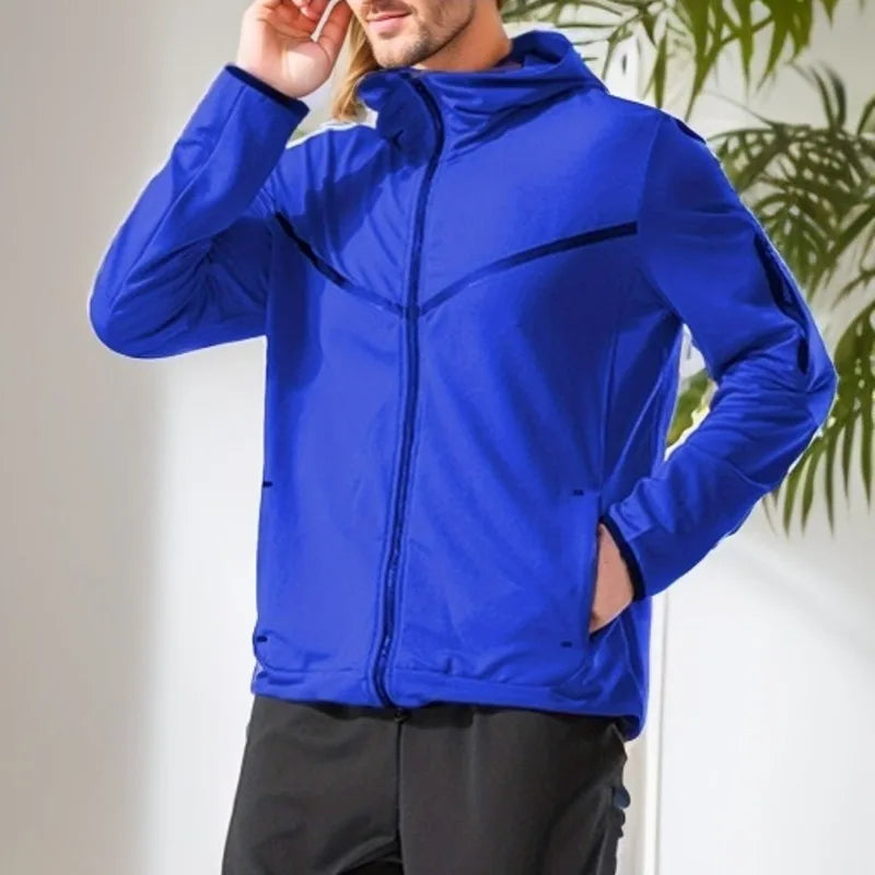 FrostFlex - Veste Hiver Running à Capuche