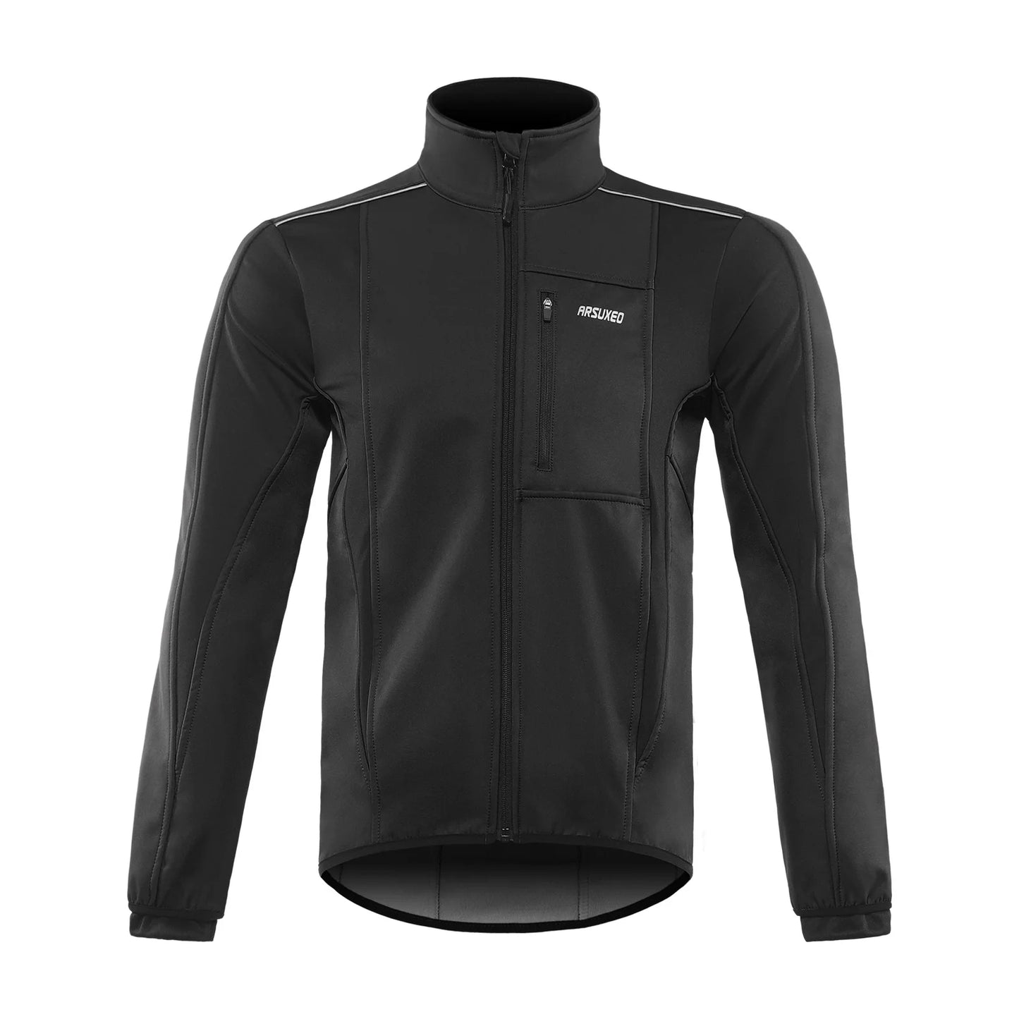 ReflectRun - Veste hiver de running réfléchissante avec poches