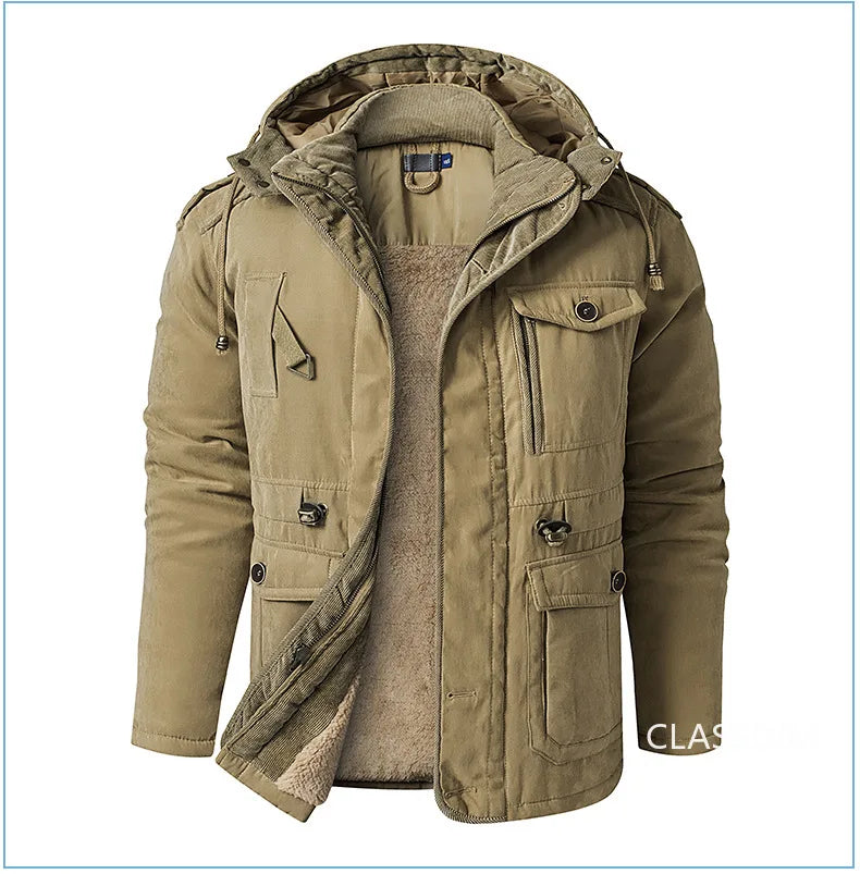 Nordik Heat - Veste d'hiver chaude pour hommes