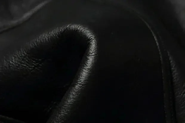 Eclipse - Veste en Cuir véritable à fourrure