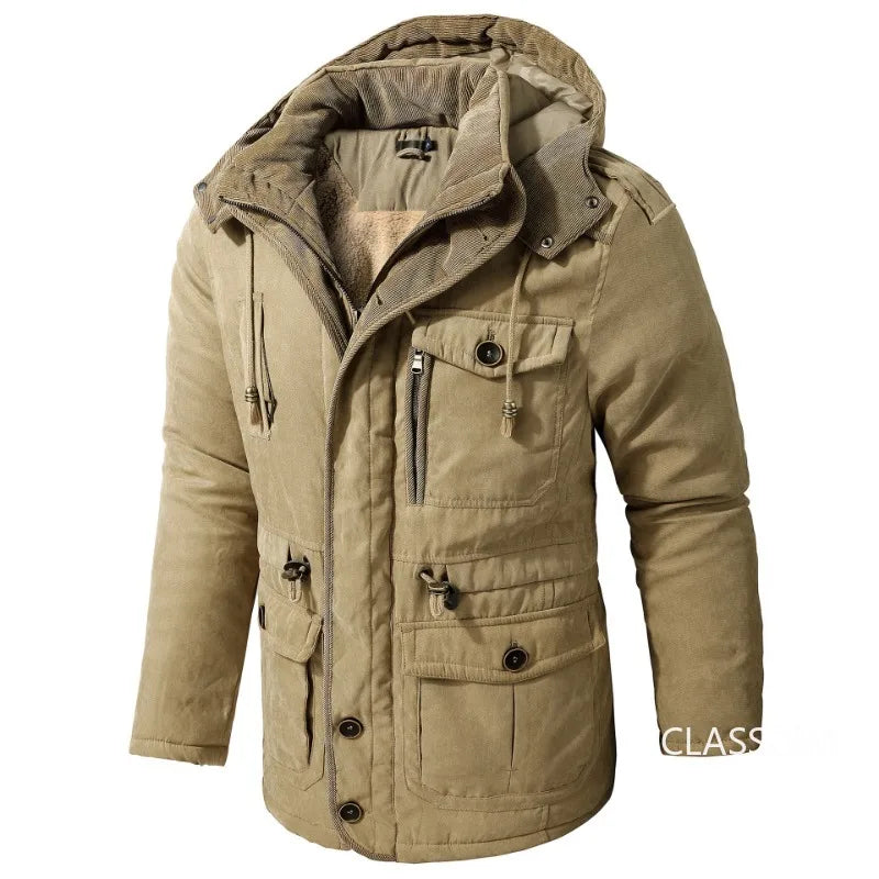 Nordik Heat - Veste d'hiver chaude pour hommes