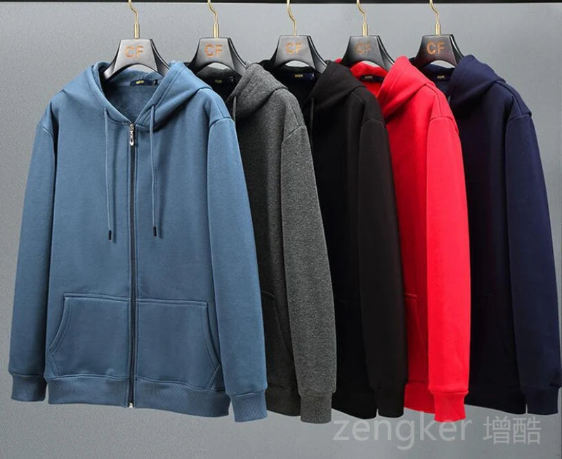 Veste polaire à capuche pour homme