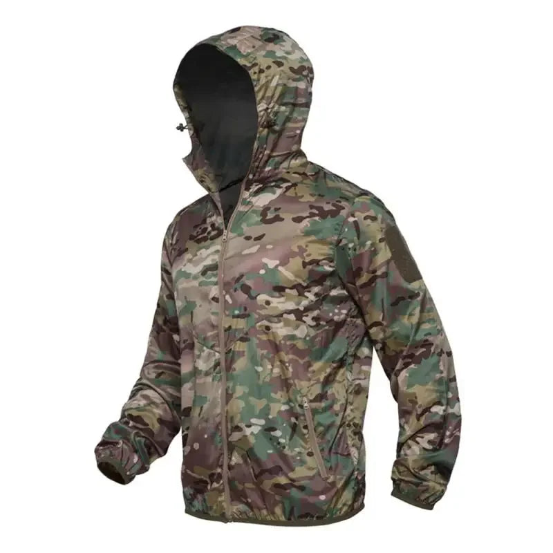 Veste Toile militaire Kaki Homme