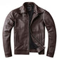 Veste en cuir de vachette véritable