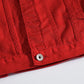 Veste en Jean Streetwear déchirée Homme