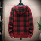 Veste cardigan en laine à capuche pour homme
