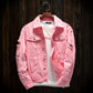 Veste en Jean Streetwear déchirée Homme