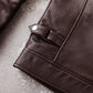 Veste en cuir de vachette véritable
