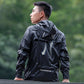 Rockbros - Veste impermeable à capuche réfléchissante