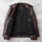 Veste en cuir de vachette véritable