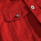 Veste en Jean Streetwear déchirée Homme