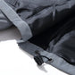 Veste imperméable réfléchissante à capuche avec fermeture éclair homme