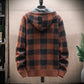 Veste cardigan en laine à capuche pour homme
