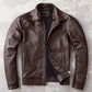 Veste en cuir de vachette véritable