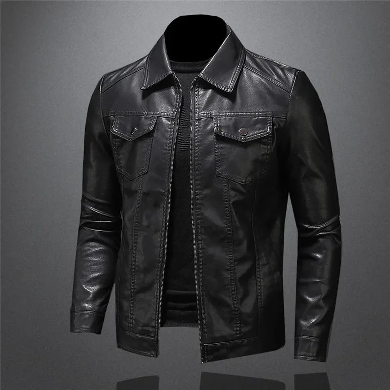 Hudson - Veste en cuir homme