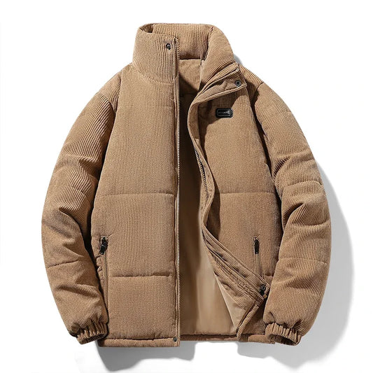 Veste hiver en Velours Côtelé Homme