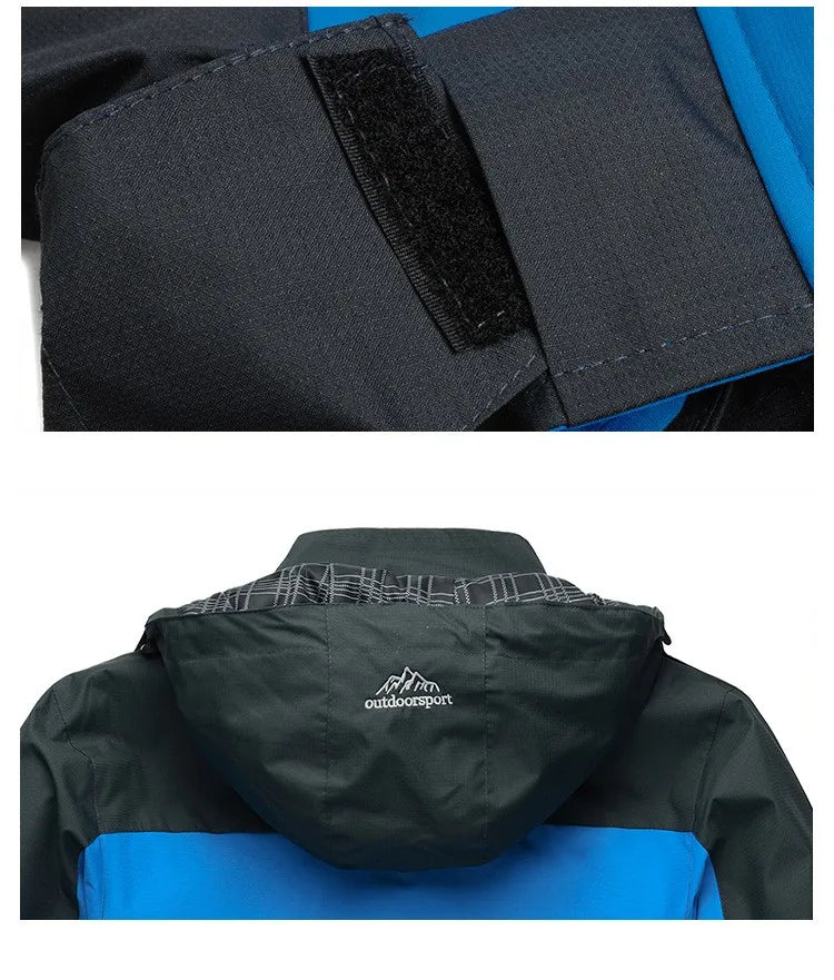 Veste randonnée imperméable respirante pour homme