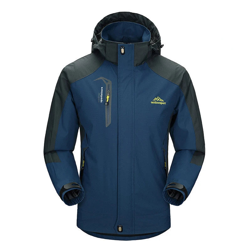 Veste randonnée imperméable respirante pour homme