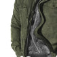 Veste hiver zippée épaisse pour homme