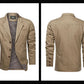 Veste costume vintage décontractée homme