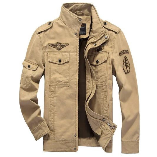 Veste Militaire avec manches à poches homme