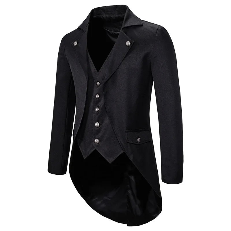 Veste Smoking Croisé Uni Homme