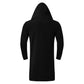 Veste Gilet long à capuche avec poches spacieuses
