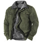 Veste hiver zippée épaisse pour homme