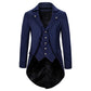 Veste Smoking Croisé Uni Homme