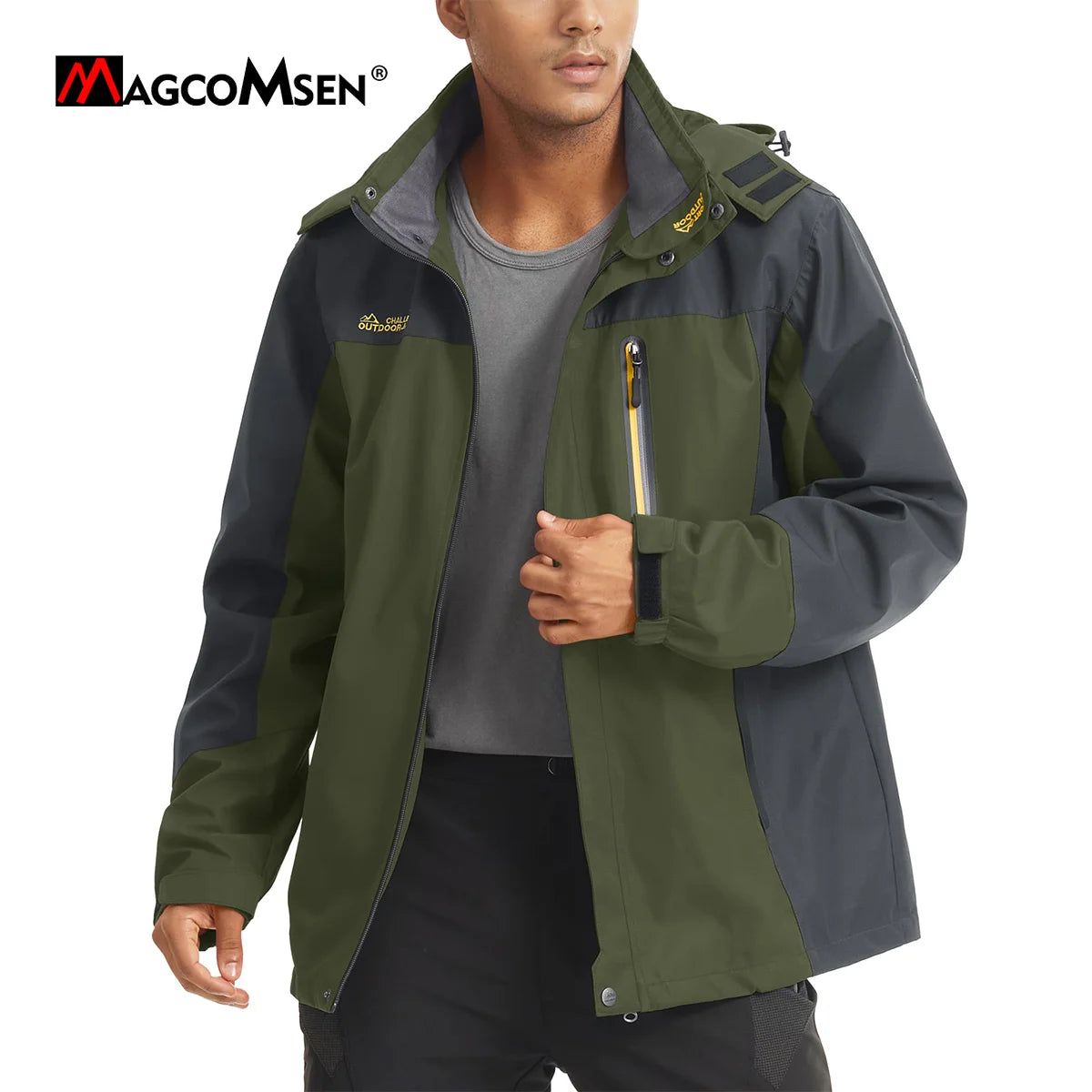 Artic Mount - Veste d'hiver Arctic Outdoor pour hommes