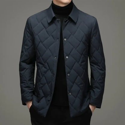Veste matelassée tendance à col rabbatu