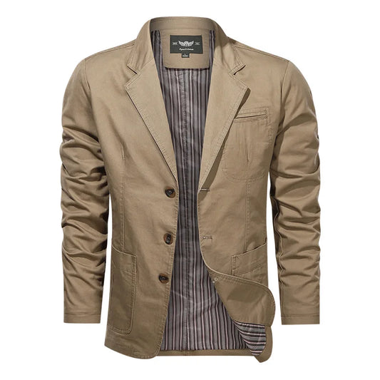 Veste costume vintage décontractée homme