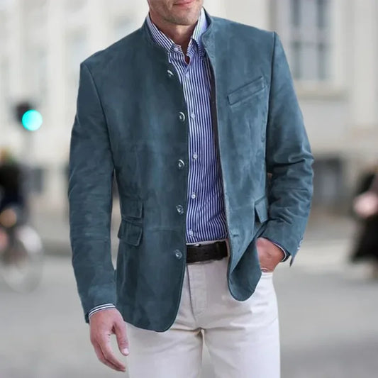 Veste costume vintage boutonnée