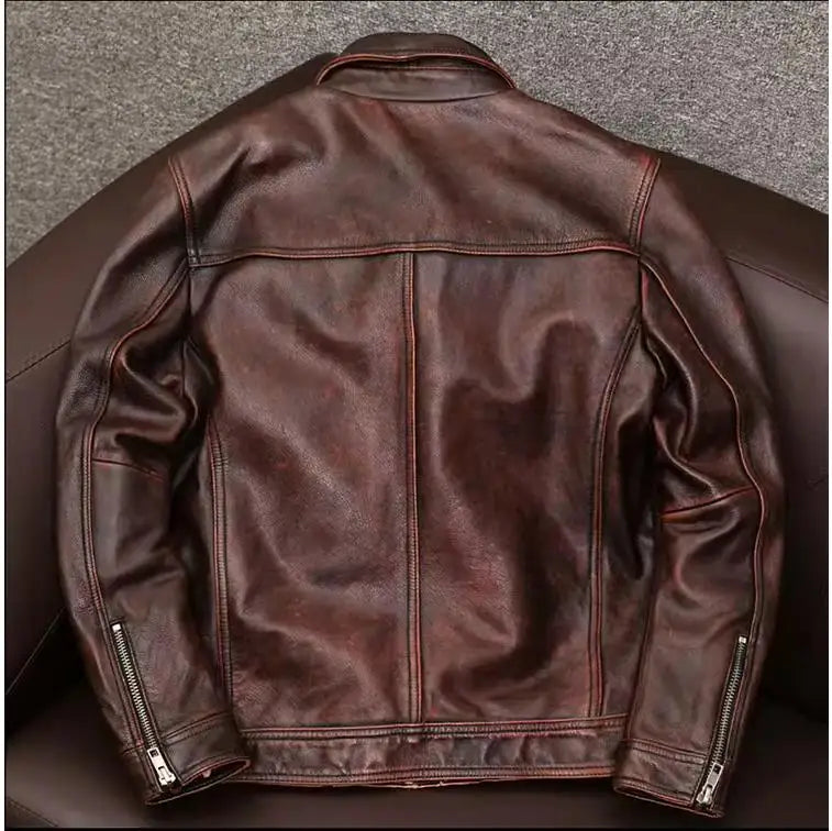 Moto Edge - Veste en Cuir Moto Edge