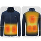 Veste chauffante polaire