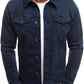 Veste en jean classic décontractée pour homme
