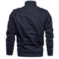 Veste militaire longue double poches homme