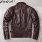 Veste en cuir de vachette véritable