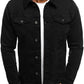 Veste en jean classic décontractée pour homme
