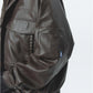 Veste en cuir vintage souple homme