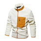 Veste polaire en laine à poche pour homme