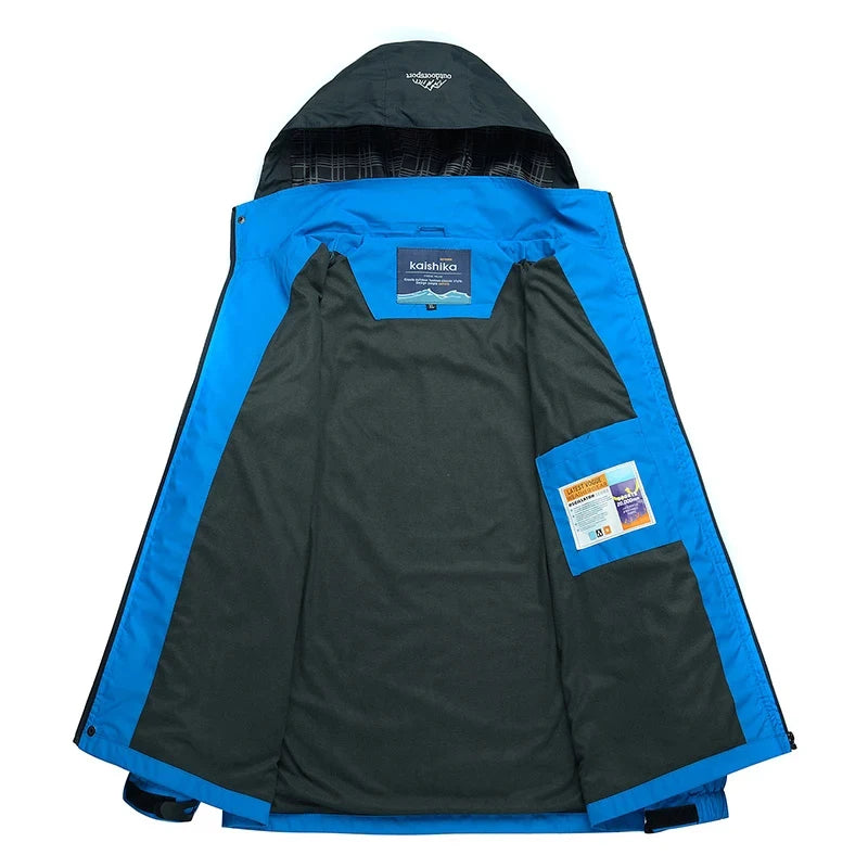 Veste randonnée imperméable respirante pour homme