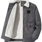 Veste hiver en velours pour homme