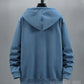 Veste polaire à capuche pour homme