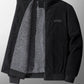 Veste hiver en velours sans capuche pour homme